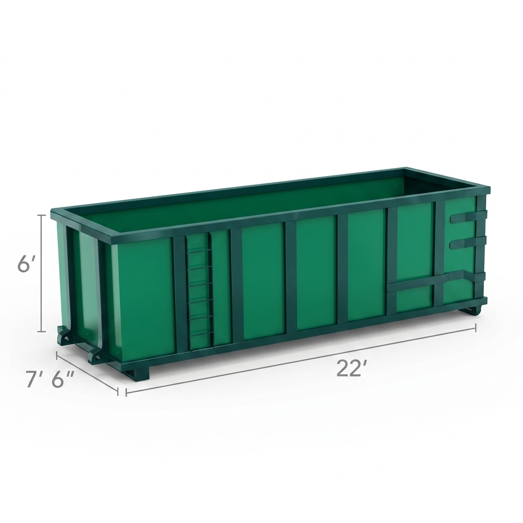 30 Yardas roll-off dumpster in El Portal