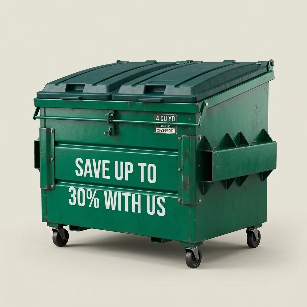 EWS front-load commercial dumpster